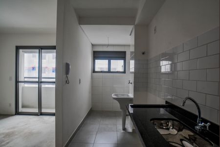 Apartamento à venda com 40m², 1 quarto e 1 vaga Apartamento à venda com 40m², 1 quarto e 1 vagaCozinha e Área de Serviço