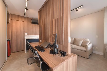 Apartamento à venda com 42m², 1 quarto e 1 vagaEscritório