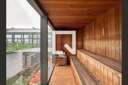 Apartamento à venda com 42m², 1 quarto e 1 vagaSauna