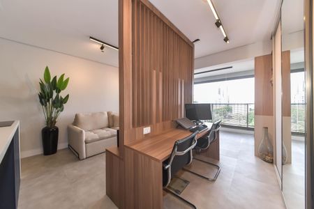 Apartamento à venda com 42m², 1 quarto e 1 vagaEscritório