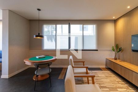 Apartamento à venda com 24m², 1 quarto e sem vaga Apartamento à venda com 24m², 1 quarto e sem vagaSalão de Jogos