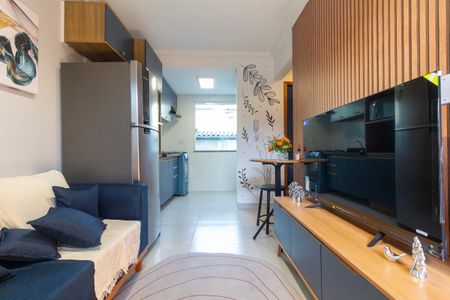 Sala/Cozinha de apartamento à venda com 2 quartos, 34m² em Vila Carrão, São Paulo