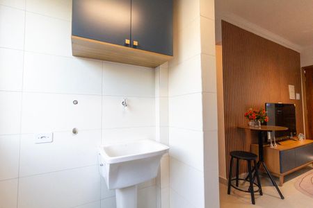 Sala/Cozinha de apartamento à venda com 2 quartos, 34m² em Vila Carrão, São Paulo