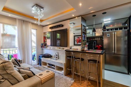 Sala de apartamento à venda com 3 quartos, 67m² em Tristeza, Porto Alegre