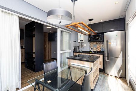 Studio à venda com 40m², 1 quarto e 1 vagaVaranda