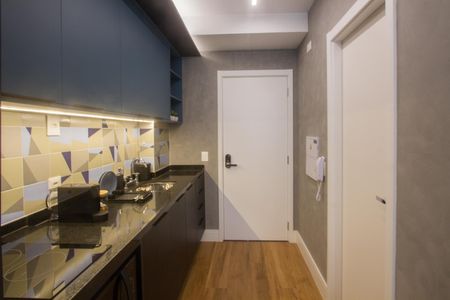 Studio para alugar com 30m², 1 quarto e sem vagaCozinha