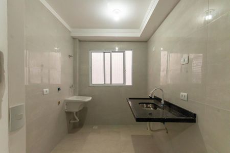 Apartamento à venda com 46m², 1 quarto e sem vagaCozinha e Área de Serviço