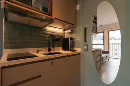 Apartamento à venda com 27m², 1 quarto e sem vagaCozinha