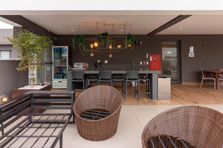 Apartamento à venda com 27m², 1 quarto e sem vagaÁrea gourmet