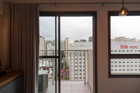 Apartamento à venda com 27m², 1 quarto e sem vagaSacada