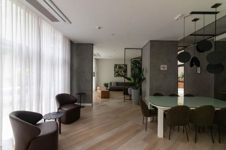 Apartamento à venda com 27m², 1 quarto e sem vagaÁrea comum - Salão de festas