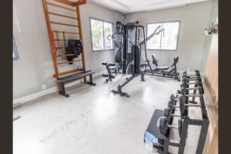 Apartamento para alugar com 40m², 2 quartos e sem vagaÁrea comum - Academia