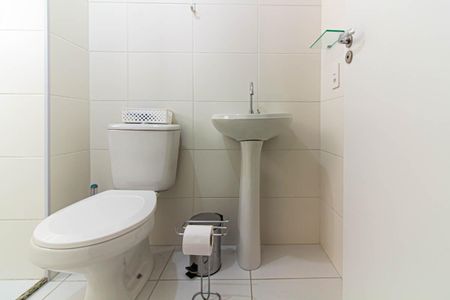 Apartamento para alugar com 27m², 1 quarto e sem vagaBanheiro da Suíte