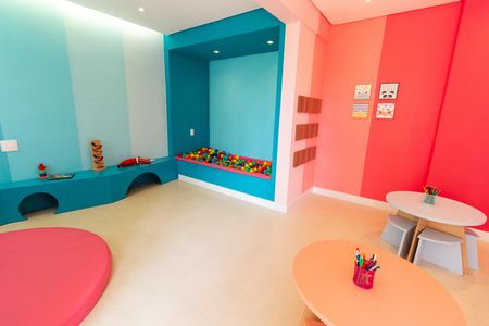 Apartamento para alugar com 30m², 1 quarto e sem vaga Apartamento para alugar com 30m², 1 quarto e sem vagaÁrea comum - Brinquedoteca
