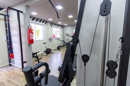 Apartamento para alugar com 30m², 1 quarto e sem vaga Apartamento para alugar com 30m², 1 quarto e sem vagaÁrea comum - Academia