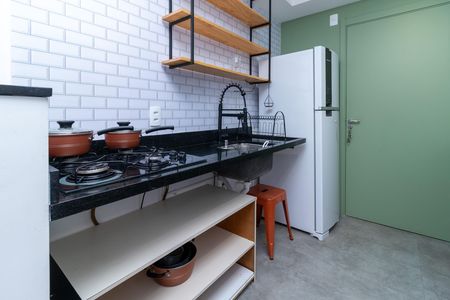 Apartamento para alugar com 30m², 1 quarto e sem vaga Apartamento para alugar com 30m², 1 quarto e sem vagaCozinha