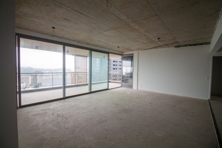 Sala  de apartamento à venda com 3 quartos, 197m² em Jardim das Acacias, São Paulo