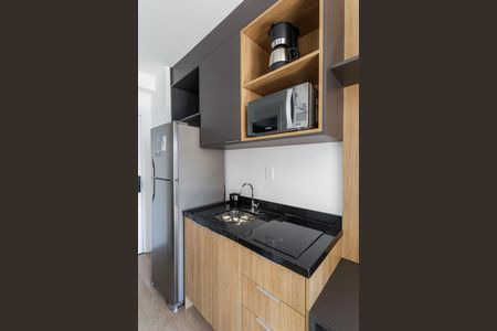 Studio para alugar com 24m², 1 quarto e sem vagaCozinha