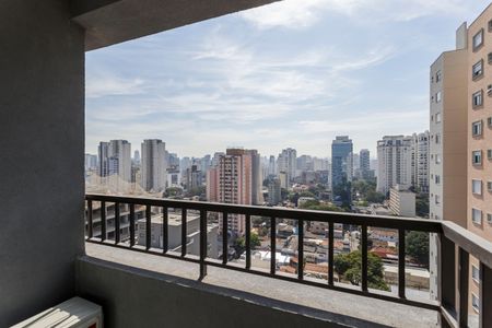 Studio para alugar com 24m², 1 quarto e sem vagaVaranda