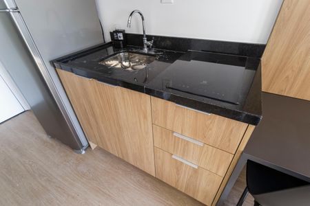 Studio para alugar com 24m², 1 quarto e sem vagaCozinha