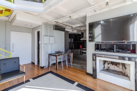 Apartamento à venda com 84m², 1 quarto e 2 vagas Apartamento à venda com 84m², 1 quarto e 2 vagasSala