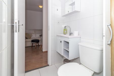 Apartamento para alugar com 44m², 2 quartos e sem vagaBanheiro