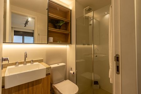 Apartamento para alugar com 37m², 2 quartos e sem vagaBanheiro