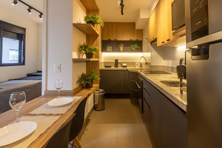Apartamento para alugar com 37m², 2 quartos e sem vagaCozinha