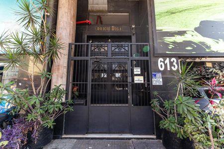 Apartamento para alugar com 100m², 2 quartos e sem vagaFachada - Plaquinha