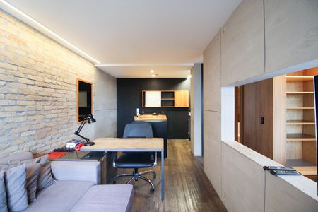 Apartamento para alugar com 36m², 1 quarto e 1 vaga Apartamento para alugar com 36m², 1 quarto e 1 vagaSala