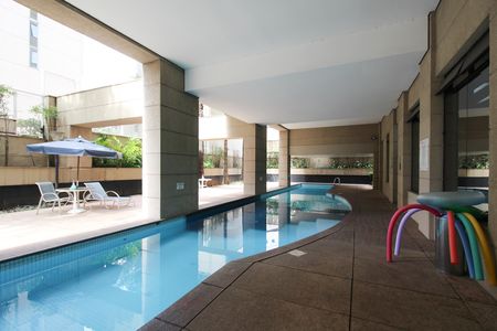 Apartamento para alugar com 36m², 1 quarto e 1 vaga Apartamento para alugar com 36m², 1 quarto e 1 vagaÁrea comum - Piscina