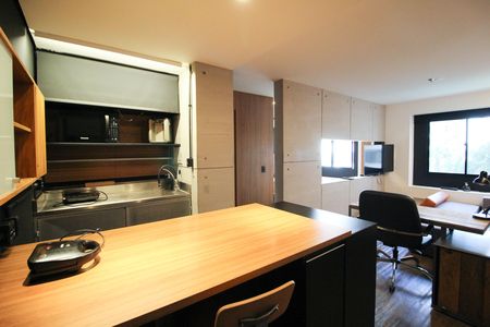 Apartamento para alugar com 36m², 1 quarto e 1 vaga Apartamento para alugar com 36m², 1 quarto e 1 vagaCozinha