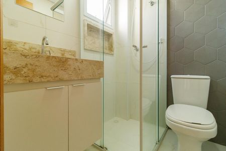 Casa para alugar com 110m², 2 quartos e 1 vagaBanheiro da Suíte