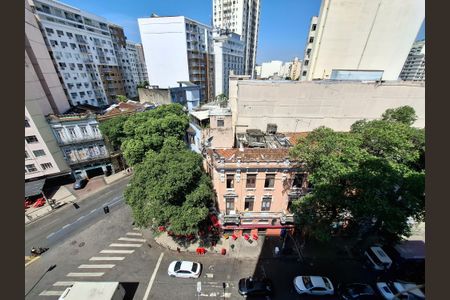 Vista do quarto  de apartamento à venda com 1 quarto, 44m² em Lapa, Rio de Janeiro