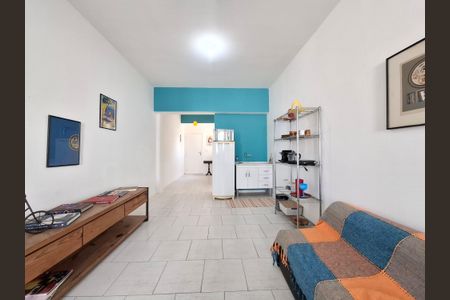 Sala/Quarto/Cozinha  de apartamento à venda com 1 quarto, 44m² em Lapa, Rio de Janeiro