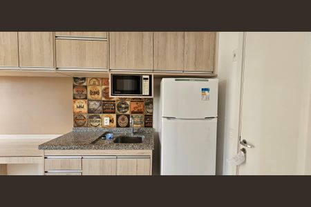 Studio à venda com 25m², 1 quarto e sem vagaCozinha