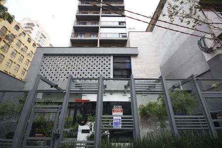 Studio à venda com 25m², 1 quarto e sem vagaFachada/Placa