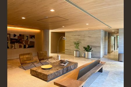 Apartamento à venda com 209m², 3 quartos e 3 vagasHall social