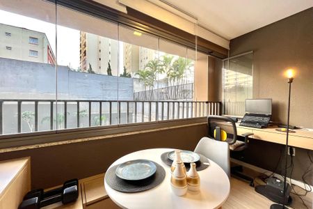 Studio para alugar com 25m², 1 quarto e sem vagaVaranda