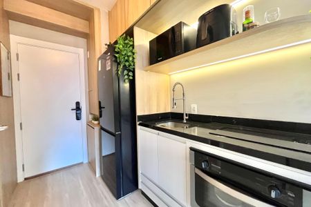 Studio para alugar com 25m², 1 quarto e sem vagaCozinha