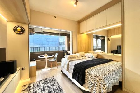 Studio para alugar com 25m², 1 quarto e sem vagaSala/Quarto