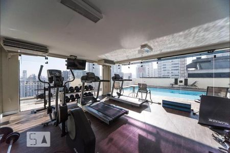 Studio para alugar com 44m², 1 quarto e 1 vagaÁrea comum - Academia