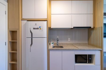 Studio para alugar com 25m², 1 quarto e sem vaga Studio para alugar com 25m², 1 quarto e sem vagaCozinha