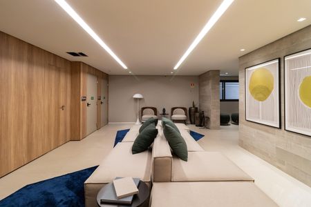 Studio para alugar com 25m², 1 quarto e sem vaga Studio para alugar com 25m², 1 quarto e sem vagaÁrea comum - Hall social