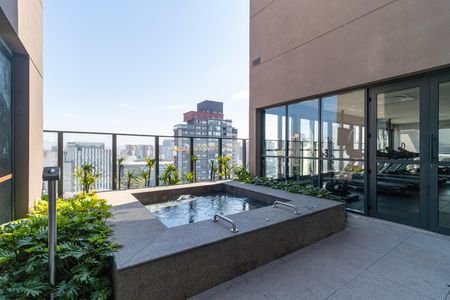 Studio para alugar com 25m², 1 quarto e sem vaga Studio para alugar com 25m², 1 quarto e sem vagaÁrea comum - Ôfuro