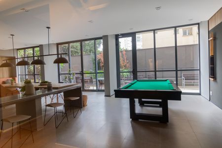 Apartamento à venda com 34m², 1 quarto e sem vaga Apartamento à venda com 34m², 1 quarto e sem vagaÁrea comum - Salão de Jogos