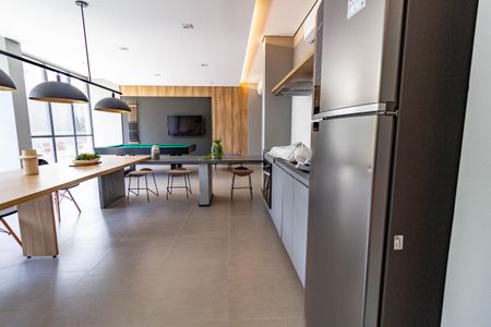 Apartamento à venda com 34m², 1 quarto e sem vaga Apartamento à venda com 34m², 1 quarto e sem vagaÁrea comum - Salão de Festas