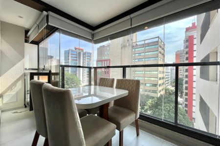 Apartamento para alugar com 38m², 1 quarto e 1 vagaVaranda da Sala/cozinha
