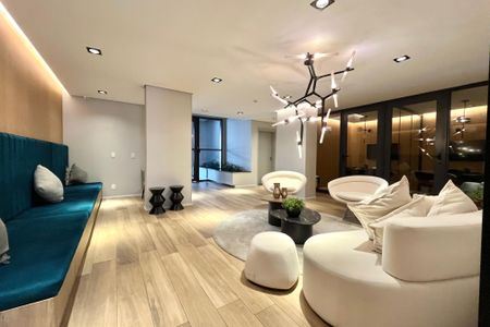 Apartamento para alugar com 38m², 1 quarto e 1 vagaHall social