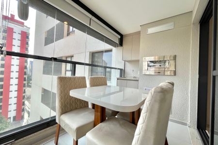 Apartamento para alugar com 38m², 1 quarto e 1 vagaVaranda da Sala/cozinha